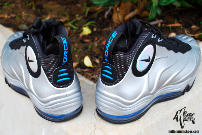 Nike Total Air Foamposite Max Metallic Silver Black Photo Blue 1