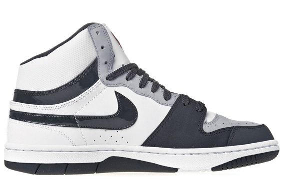 Nike Court Force High White Anthracite Wolf Grey Red Jd 04
