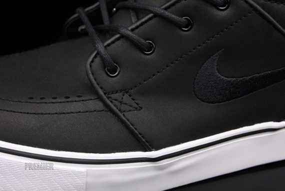 Nike Sb Zoom Stefan Janoski Mid Black Leather White 6