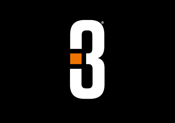 Point 3 Basketball Logo