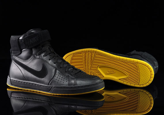 Nike Air Flytop Schwarz Gelb B4