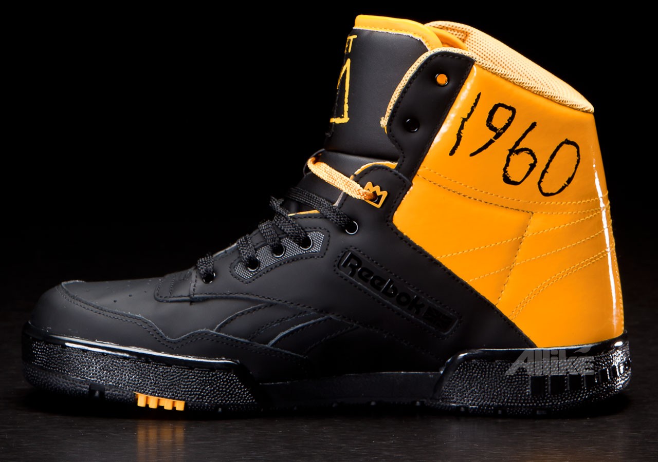 Basquiat Reebok Bb4600 Black Yellow 3