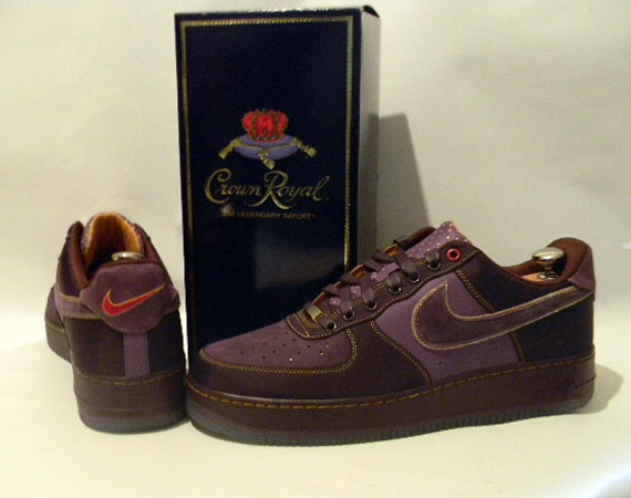 Nike Air Force 1 Bespoke 'Crown Royal' By Slovadon