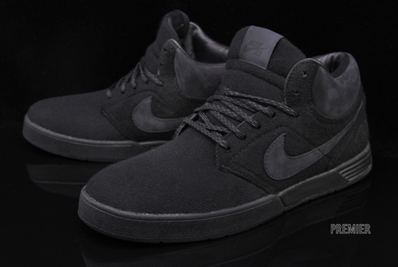 Nike Sb Paul Rodriguez 5 Mid Premium Quickstrike Blackout 61