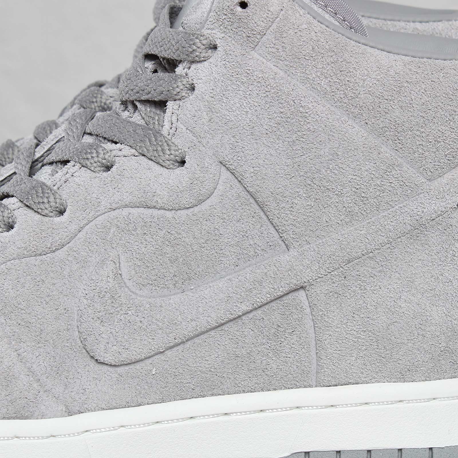 Nike Wmns Dunk High Skinny Premium Medium Grey Vactech Suede 8