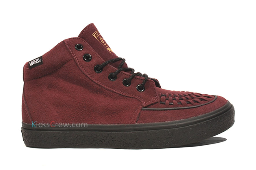 Vans Creepers Mid Burgundy