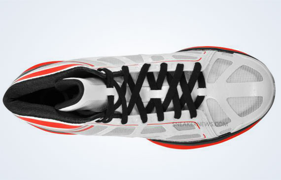 Adidas Crazy Light Black White Red Black 1