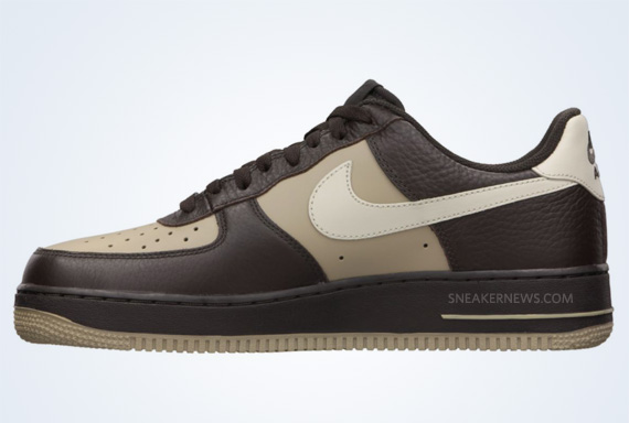Nike Air Force 1 Low Velvet Brown Birch Khaki 4