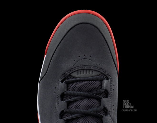 Jordan Big Fund Vis Rst Anthracite Varsity Red White Black 06