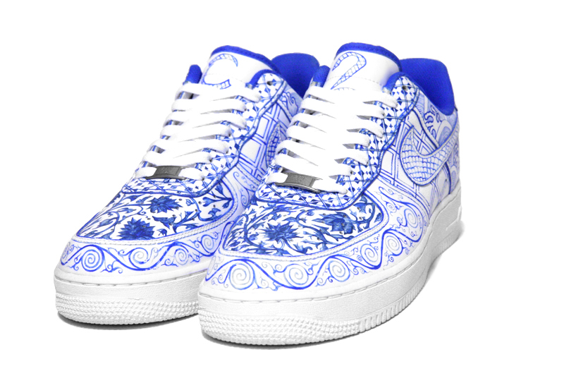 Nike Air Force 1 Low Porcelain Dynasty C2 Customs 4