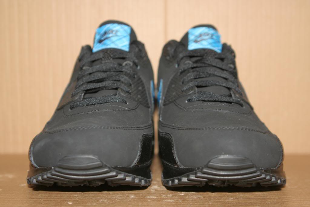 Nike Air Max 90 Black Blue Glow Sample Ebay 04