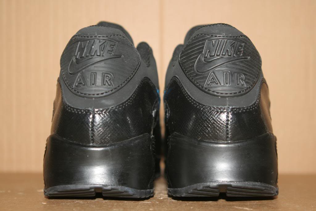 Nike Air Max 90 Black Blue Glow Sample Ebay 05