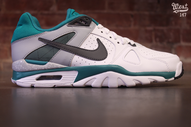 Nike Air Trainer Classic Low White Grey Teal 1