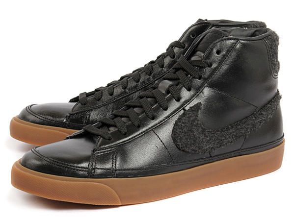 Nike Blazer Mid Wool Swoosh Pack Black Gum 2