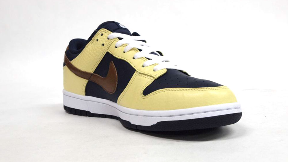 Nike Dunk Low Yellow Navy Brown 5
