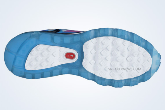 Nike Wmns Air Max 2012 White Current Blue Pink Flash 1