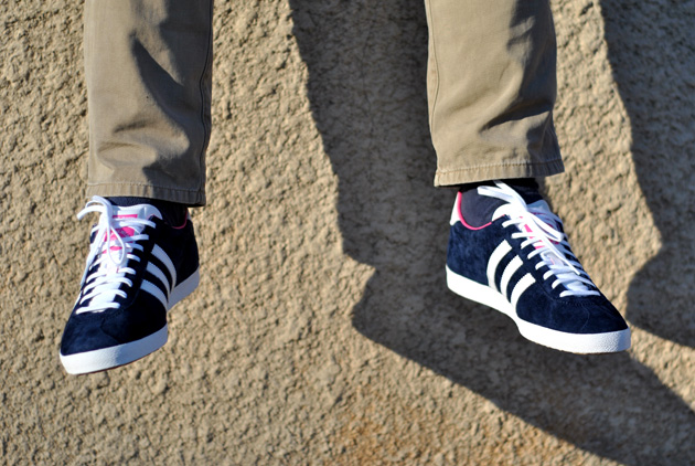 Adidas Originals Gazelle Og Marine Blue Rose 4