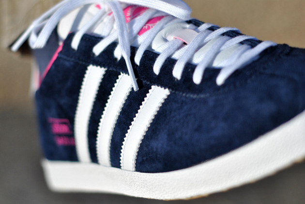 Adidas Originals Gazelle Og Marine Blue Rose 6
