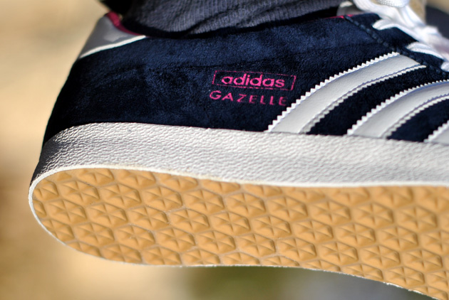 Adidas Originals Gazelle Og Marine Blue Rose 7