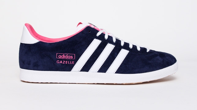 Adidas Originals Gazelle Og Marine Blue Rose 8