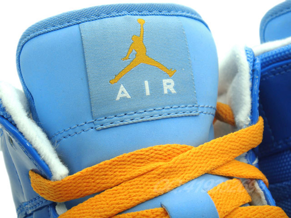 Air Jordan 1 Blue Orange Wht 11