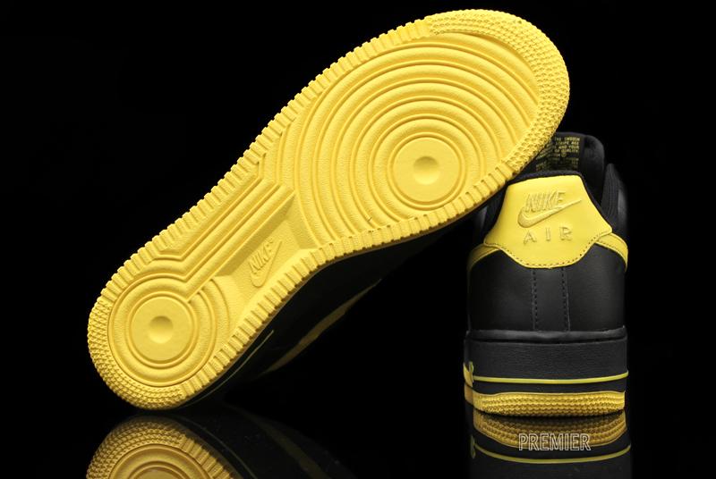 Nike Air Force 1 Low Black Varsity Maize 3