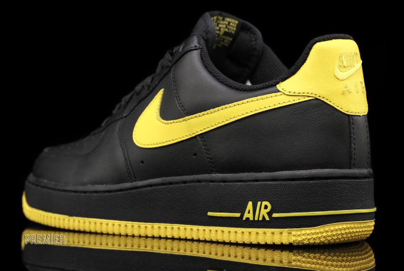 Nike Air Force 1 Low Black Varsity Maize 5