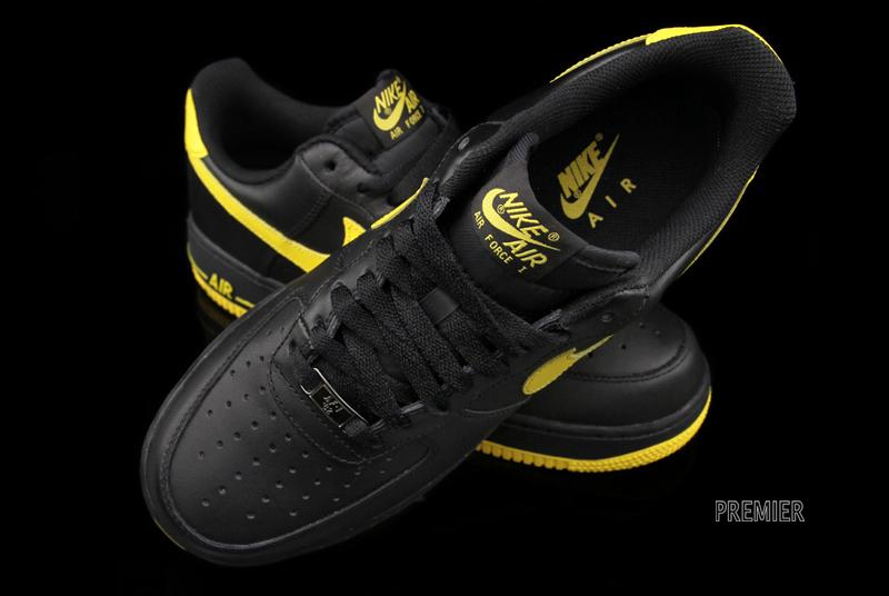 Nike Air Force 1 Low Black Varsity Maize 6