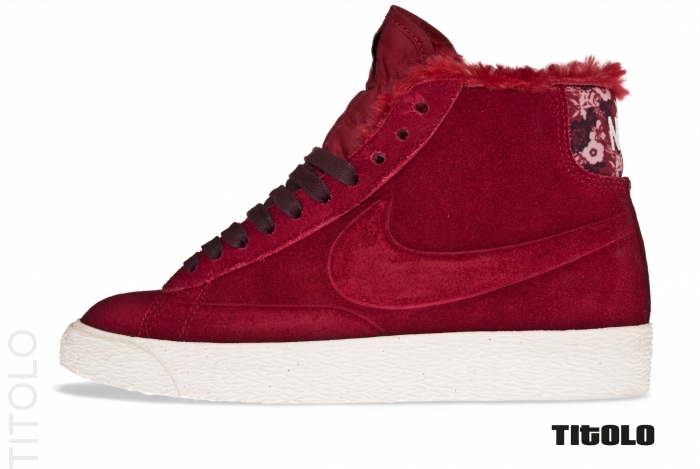 Nike Wmns Blazer Mid Premium Legacy Red Champagne 2