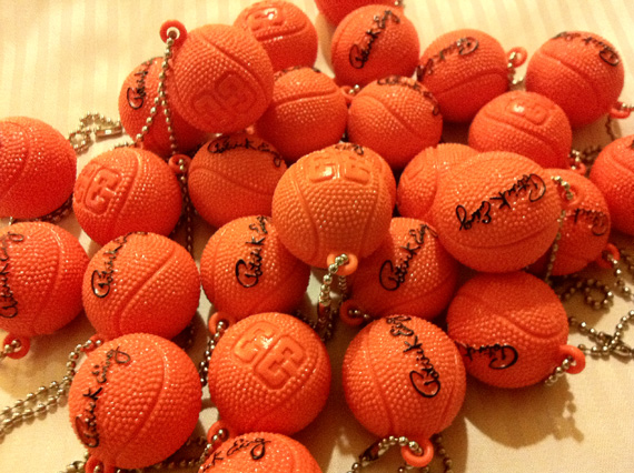 Ewing Athletics Basketball Keychain Giveaway
