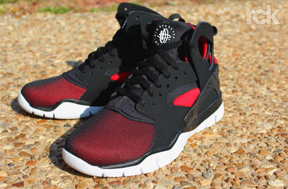 Huarache Bball Red Blk Rck 7