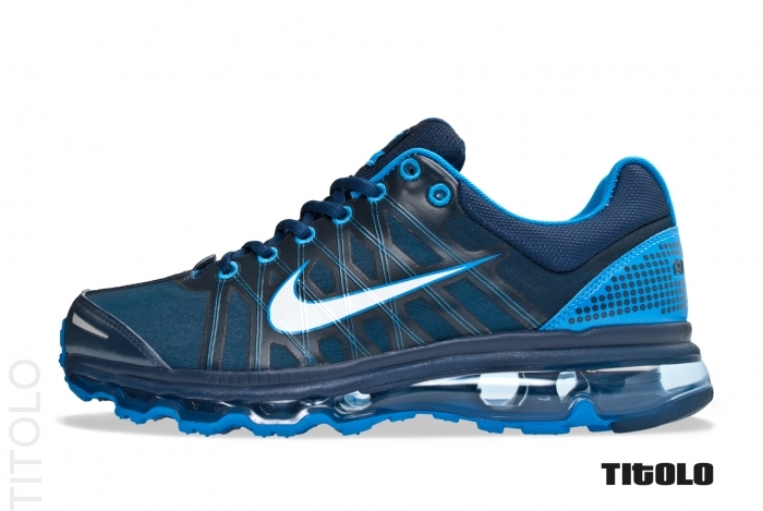 Nike Air Max 2009 Midnight Navy White Soar 2