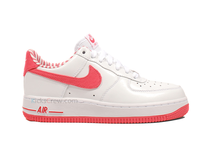 Nike Wmns Air Force 1 Low White Hot Punch Zebra 1