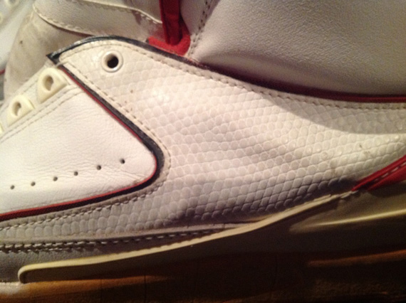Air Jordan Ii Og Made In Italy White Red 2