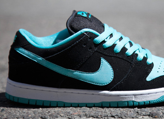 Nike SB Dunk Low Pro – Black – Clear Jade