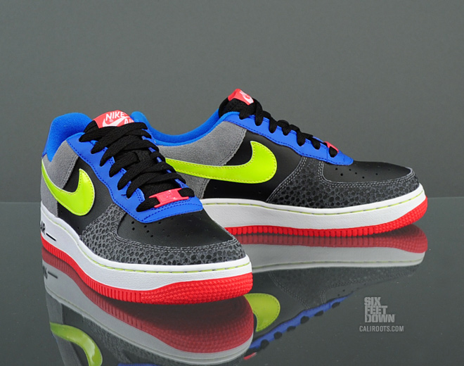 Nike Air Force 1 Low Gs Black Cyber Cool Grey Soar 1
