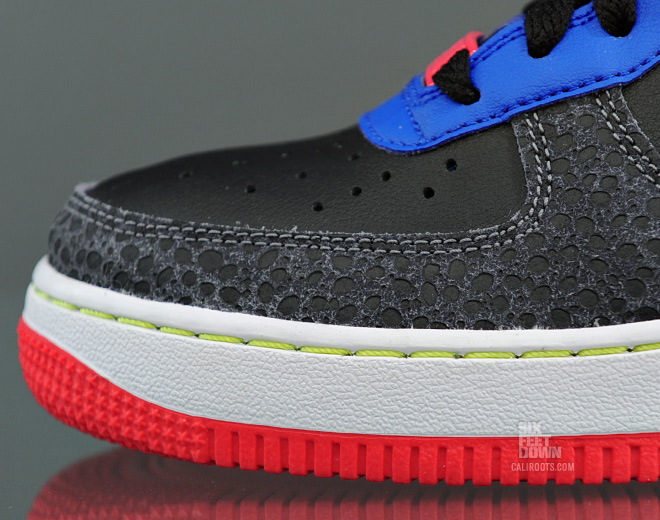 Nike Air Force 1 Low Gs Black Cyber Cool Grey Soar 5