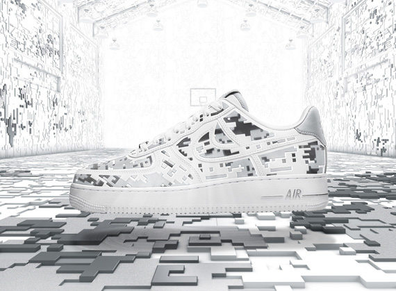 Nike Air Force 1 Low Premium 'High-Frequency Digital Camouflage'