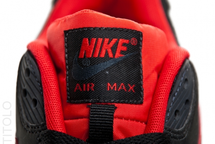 Nike Air Max 90 Black University Red Anthracite Neutral Grey 3