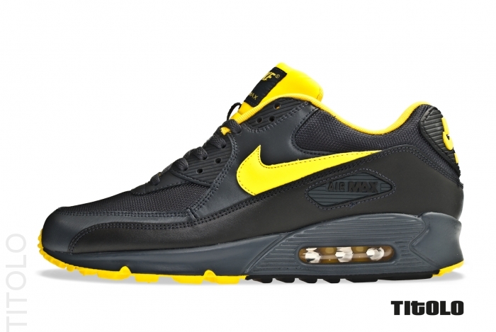 Nike Air Max 90 Black Yellow 2