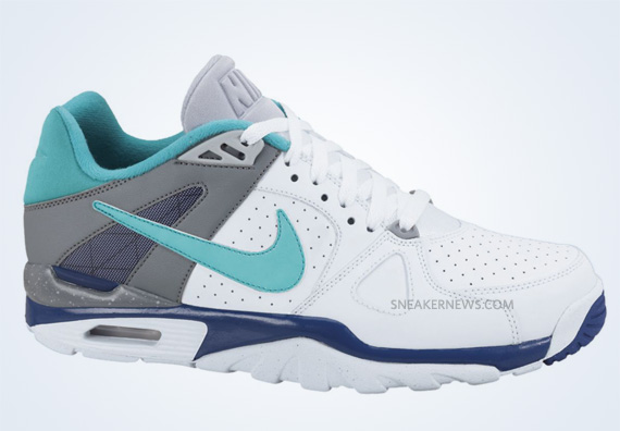Nike Air Trainner Classic White New Green Deep Royal Blue Cool Grey 2