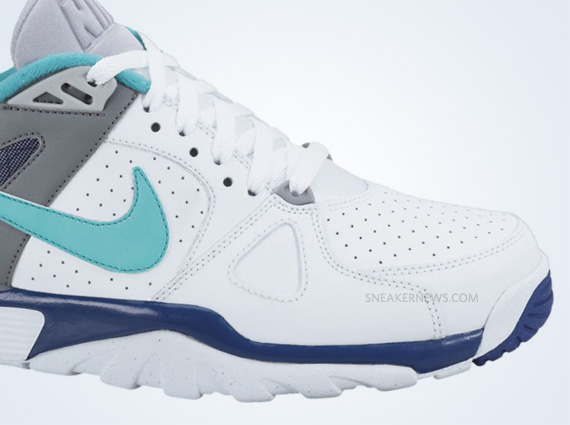 Nike Air Trainner Classic White New Green Deep Royal Blue Cool Grey 3