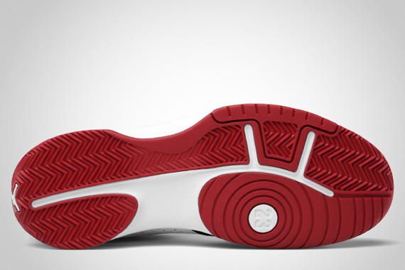 Jordan Iso Ii Low White Black Gym Red 2