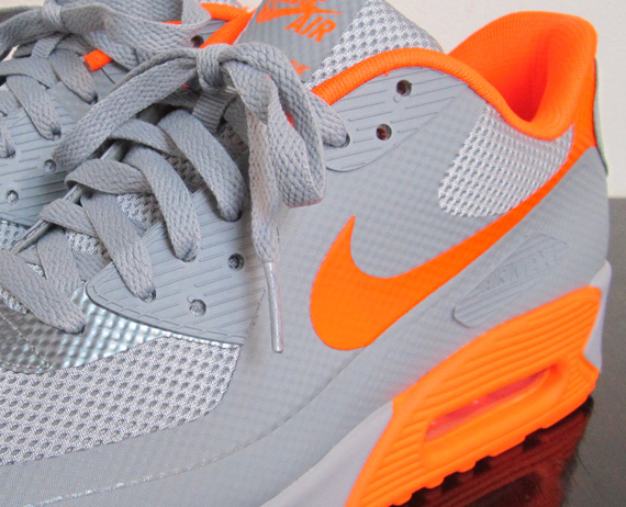 Nike Air Max 90 Hyperfuse - Stealth - Total Orange