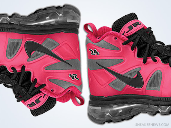 Nike Air Max Griffey Fury GS – Voltage Cherry – Black – Grey