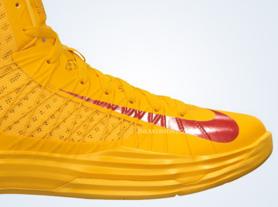 Nike Lunar Hyperdunk University Gold University Red 5