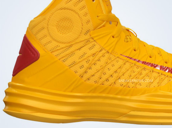 Nike Lunar Hyperdunk University Gold University Red 6