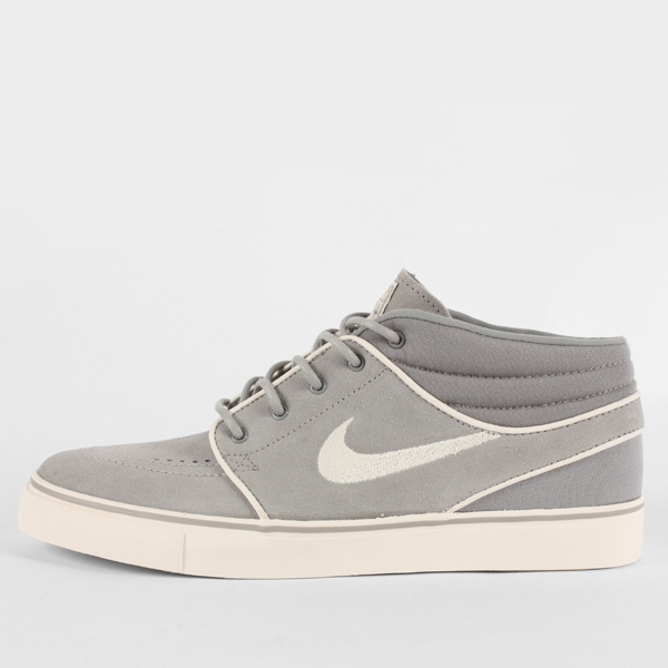 Nike Sb Zoom Stefan Janoski Mid Medium Grey Chalk 1