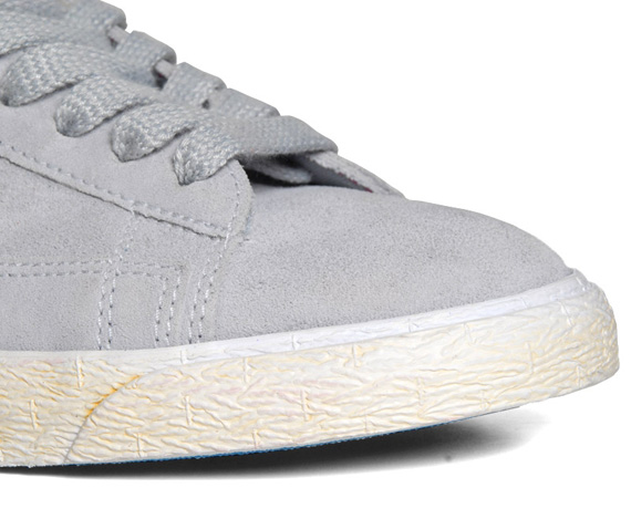 Nike Wmns Blazer High Vntg Grey Pink 6