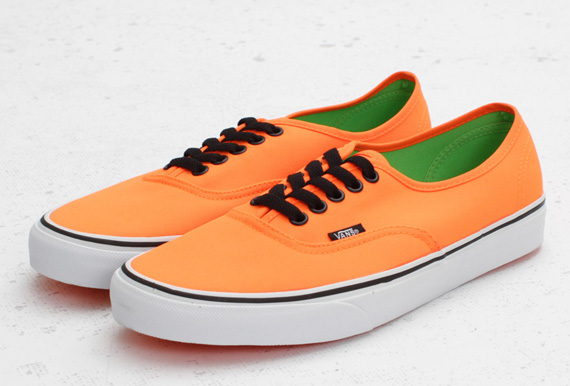 Vans Authentic Neon Orange 3